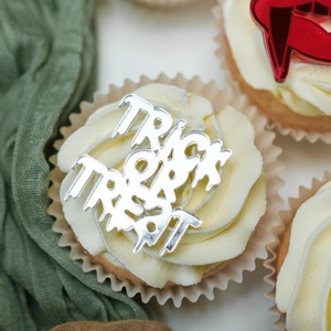 ECCOBELLA - Adornos Reutilizables de Acrílico para Pasteles y Cupcakes de Halloween, 50 Piezas/Bolsa OPP, para Decoración de Pasteles y Artículos de Fiesta - Product Image 4