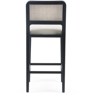 Taburete de Barra Veka Cane, Taburete Alto Resistente de Haya Maciza para Bar en Casa y Comedor - Product Image 6