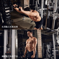 Accessoires de fitness pour salle de sport à domicile VIGFIT, équipement sportif, accessoire de câble, accessoire de corde pour triceps