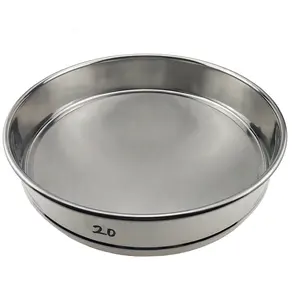 Lưới Lọc Sàng Tròn Đa Chức Năng 10 20 30 50 80 150 200 500 Micron Lưới Thép Không Gỉ Lưới Kiểm Tra Phòng Thí Nghiệm Sàng - Product Image 1