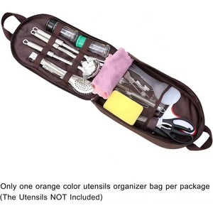 Équipement de cuisine de camping certifié BSCI, ensemble d'ustensiles de cuisson de camping, sac de cuisine portable pour pique-nique, appareils de barbecue pour feu de camp - Product Image 2