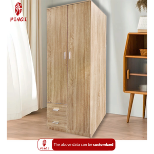 Armario de Dormitorio Nórdico Moderno Personalizado con 5+ Cajones, Mueble de Madera Multifuncional que Ahorra Espacio - Product Image 4