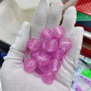 Cuentas Espaciadoras Redondas de Acrílico Esmerilado de 16 mm para Bolígrafos - Product Image 6