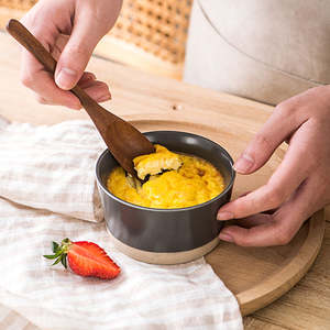 Plats et casseroles en céramique de 6 oz petits ramequins colorés de <span class=keywords><strong>mini</strong></span> gâteau au fromage pour tremper la sauce crème glacée et les bols de crème brûlée - Product Image 3