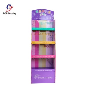 Kích Thước Tùy Chỉnh Cmyk In Ấn Đầy Màu Sắc Các Tông Quảng Cáo Tầng Đứng Siêu Thị Cửa Hàng Hiển Thị Đơn Vị Cho Tinh Dầu Xà Phòng - Product Image 2