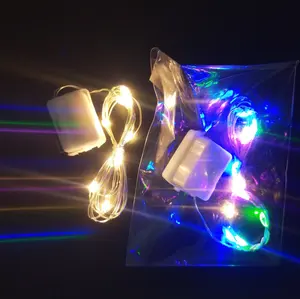 装飾LEDライトストリング2メートルクリスマス誕生日パーティー装飾ライトローズベアLEDライト