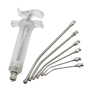 Jeringa de Alimentación para Mascotas Pequeñas de 10ml/20ml/50ml/100ml, Jeringa para Alimentar Aves y Loros, Herramienta de Alimentación con 6 Tubos Curvos para Gavage - Product Image 1