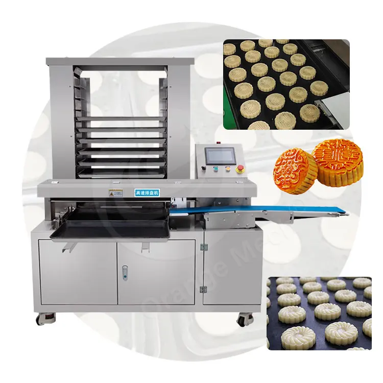 ORME Advanced Horizontal Maamoul Bread Croissant Pineapple Cake Mooncake Pan Tray Arrange Machine for Cookie