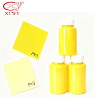 Pigment jaune 3 à bonne résistance à la lumière, pâte aqueuse pour revêtements de bois à base d'eau