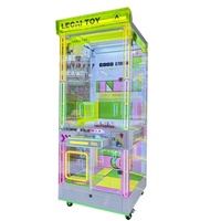 Machine de grue d'arcade d'occasion complète pour la distribution de bonbons, poupées et Toreba, modèle électronique NINIX CR-2333 110V-220V, personnalisable