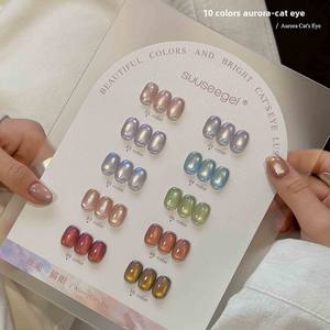 ชุดยาทาเ<span class=keywords><strong>ล</strong></span>็บเจ<span class=keywords><strong>ล</strong></span> SUUSEEGEL 10 <span class=keywords><strong>สี</strong></span> มูนไ<span class=keywords><strong>ล</strong></span>ท์ แคทอาย คุณภาพสูง ปลอดสารพิษ ยูวี<span class=keywords><strong>เจ</strong></span><span class=keywords><strong>ล</strong></span> ODM/OEM ขายส่ง - Product Image 1