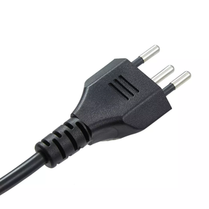 Connecteur IEC C5 C13 C19 prise de courant alternatif brésilienne prise de câble d'extension brésil <span class=keywords><strong>suisse</strong></span> 3 broches cordon d'alimentation cuiseur à riz fil électrique - Product Image 6