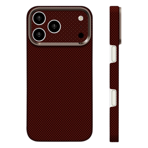 Étui de téléphone magnétique de luxe en fibre de carbone avec texture, pour iPhone 18 14 15 16 17 Pro Max, avec autocollants cadre photo, coque antichoc - Product Image 1