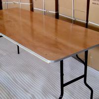Meubles d'événement en gros Tables pliées ignifuges rectangulaires en bois pour événement de mariage