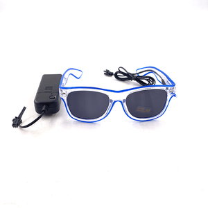 New 10 màu sắc phát sáng trang trí nội thất trang phục phụ kiện neon ánh sáng kính mát với <span class=keywords><strong>LED</strong></span> kính sáng chiếu sáng lên trong bóng tối hiệu suất - Product Image 5
