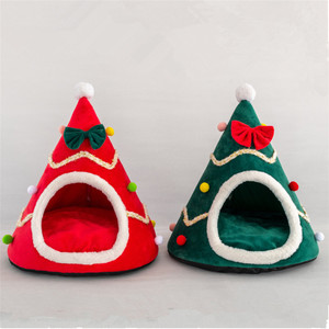 Fournitures pour animaux de compagnie de Noël, abri auto-chauffant pour chat d'extérieur, chambre et appartement pour chats - Product Image 5