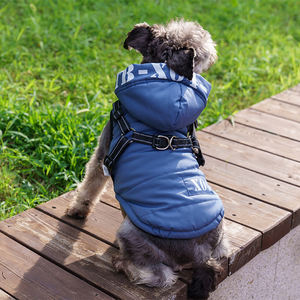 Moda Luxo Designer <span class=keywords><strong>Dog</strong></span> Clothing - Thick Down Jacket Adequado para cães de pequeno e médio porte para a temporada de inverno - Product Image 6