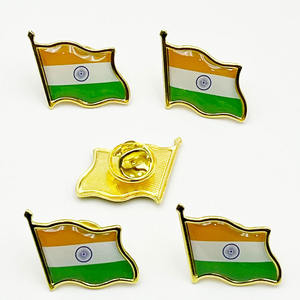 Pins de Solapa con Bandera Nacional Moderna al por Mayor, Insignias de Esmalte con Recubrimiento Epóxico y Cierre de Mariposa, Pins Metálicos de Países del Mundo - Product Image 4