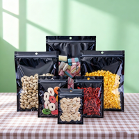Sacs cadeaux refermables en gros pour aliments et bijoux, pochettes verticales recyclables multi-usages avec impression de logo personnalisé