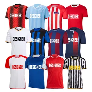 Kaus sepak bola sublimasi kustom Jersey latihan sepak bola olahraga baju kit tim lengkap kaus sepak bola Jersey Retro
