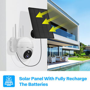 QZT <strong>WiFi</strong> PTZ Outdoor 1080P Solar <strong>Camera</strong> Battery Power Security CCTV Night Vision Outdoor Surveillance <strong>Camera</strong> Wireless - Product Image 4