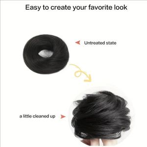Otras Extensiones de Cabello para Moños, de Fibra Resistente al Calor, Aspecto Natural, Herramienta para Moños Rápidos para Mujer - Product Image 2