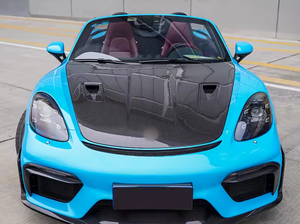 Capot moteur avant en fibre de carbone sèche de haute qualité pour <span class=keywords><strong>Porsche</strong></span> <span class=keywords><strong>718</strong></span> <span class=keywords><strong>Boxster</strong></span> GT4RS capot avant - Product Image 4