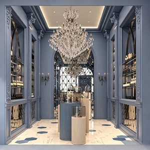 Perfume Furniture Showcase <b>glass</b> Display Cabinet Skincare Perfume Shop Cosmetic Commercial Store Decoration Interior Design - Product Image 5