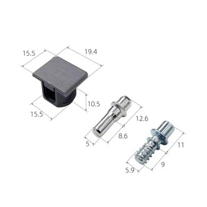 Iron Hidden Nylon Sliding Cover Two-in-one and Three-in-one Layer Plate Support for <b>Cabinet</b> Wardrobe - Product Image 5
