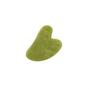 Planche de massage Gua Sha en véritable pierre de jade aventurine verte, kit d'outils faciaux au design créatif, cadeaux de bienvenue, vente en gros - Product Image 3