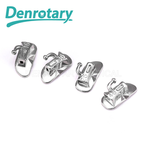 Apparecchiature odontoiatriche sabbiatura 1 ° tubo molare metallo all'ingrosso ortodontico <span class=keywords><strong>Monoblock</strong></span> tubo buccale molare per il trattamento dei denti - Product Image 1