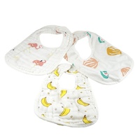 Bavoirs pour bébé en gros personnalisés pour la bave et la dentition, ensemble de bavoirs pour bébé