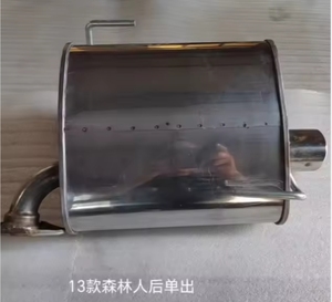 Accessoires de système d'échappement automatique haute Performance d'approvisionnement d'usine tuyau d'échappement de silencieux de voiture en acier inoxydable 409 pour Subaru Forester - Product Image 5