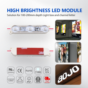 SMD2835 LED Sign <b>Light</b> Module 150lm/W DC12V 1.08W Waterproof IP67 175 Degree Lens for Channel <b>Letter</b> Signage UL CE - Product Image 6