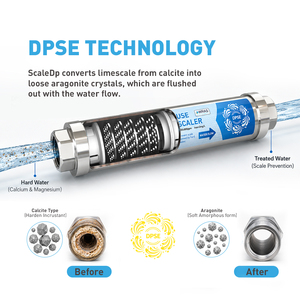 Scaledp Acondicionador de Agua Ipse de Alta Eficiencia con Filtro de 1'' Sistema Antical para Agua Dura de Uso Doméstico Descalcificador de Agua - Product Image 3