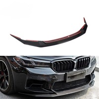 Lèvre de pare-chocs avant en fibre de carbone préimprégnée pour BMW Série 5 F90 M5 Berline 2021 2022