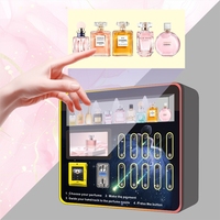 Máquina Expendedora de Perfume Vertical Inteligente de Lujo con SDK, Retorno de Monedas, Pantalla Táctil de 10 Pulgadas, Wi-Fi, 4G LTE y Dispensador de Spray
