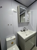 Casa Prefabricada Expandible, Casa Contenedor de 3 Dormitorios y 40 pies con Terraza, Oficina, Casa Modular, Edificio de Acero, Casa en Kit