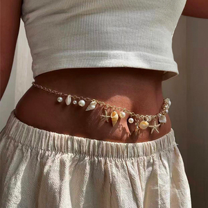 Bohemian của phụ nữ đính cườm vỏ ngọc trai ốc xà cừ eo chuỗi trang sức tùy chỉnh - Product Image 3