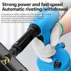 Pistola de Rebitagem Pneumática Automática RL-0312 Versão Padrão 2000rpm Ferramenta Pneumática de Alta Velocidade para Produção em Massa em Oficinas e Fabricação de Metais - Product Image 6