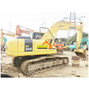 รถขุดตีนตะขาบ Komatsu PC200-7 มือสองคุณภาพสูง ความจุ 20 ตัน พร้อมมอเตอร์ปั๊ม Poclain ผลิตในญี่ปุ่น รุ่นปี 2018 ขนาด 1 เมตร - Product Image 6