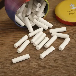 Environmentally Friendly Disposable Filters 9mm*36 Premium Plastic Activated Carbon Tobacco Pipe Filter