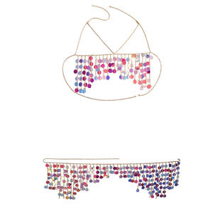 2024ชุดสายโซ่คาดอกเอวหลากสีอุปกรณ์เสริมแฟชั่นใหม่ - Product Image 6