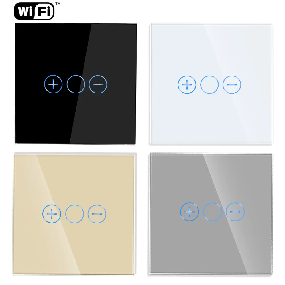 Bingoelec Heimautomation Tuya Touchscreen intelligenter Wandstrom-Smart-Dimmer-Schalter WLAN