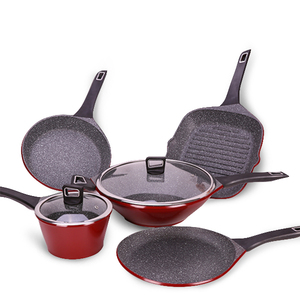 Pan Frying Die Casting Aluminum Cookware Frigideiras Antiaderentes Fry Pan Nonstick Set Induction Bottom Cookware Sets Nonstick Frying Pan