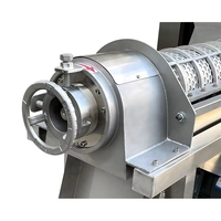 PS Koude Pers Commerciële Extractiemachine voor Fruit en Groenten Schroeftype 2.25kW 380V Lange Levensduur