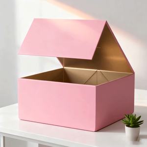 Caja de Regalo Magnética Plegable de Cartón de Lujo con Diseño Personalizado y Logotipo Gratuito, Laminación Mate, para Cosméticos, Gran Venta - Product Image 4