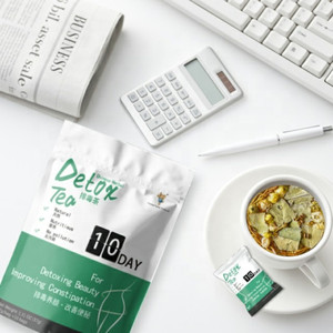 Thé détox amincissant à base <span class=keywords><strong>de</strong></span> plantes unisexe <span class=keywords><strong>pour</strong></span> réduire la graisse corporelle - Product Image 1