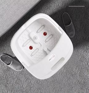 Bañera de agua masajeador de pies portátil plegable spa masaje plástico plegable pie spa baño masajeador - Product Image 4