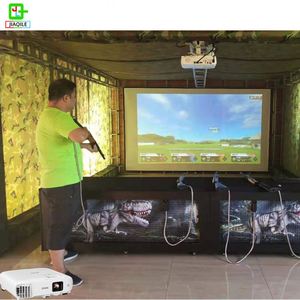 Sistema de Proyección Interactiva Inmersiva para Máquinas de Juego, Pistola Láser de Juguete, Simulación para Entretenimiento en Interiores y Centros Comerciales - Product Image 1